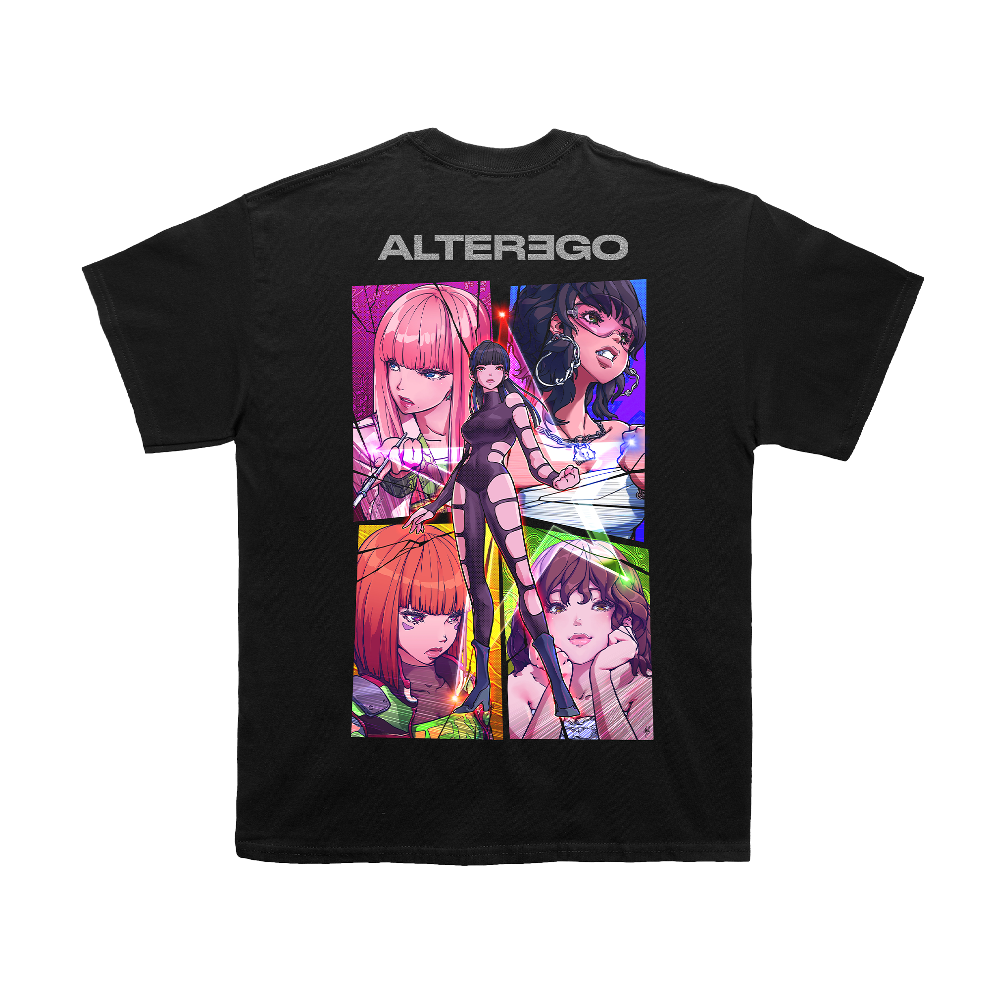 Alter Ego Comic Collage Tee – Lalisa