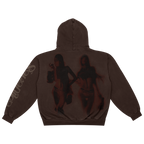 SAWADIKA BROWN PULLOVER HOODIE