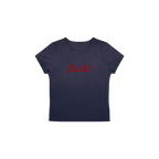 Hello Sawadika Indigo Baby Tee