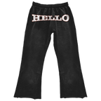 SAWADIKA FLARE LEG SWEATPANTS