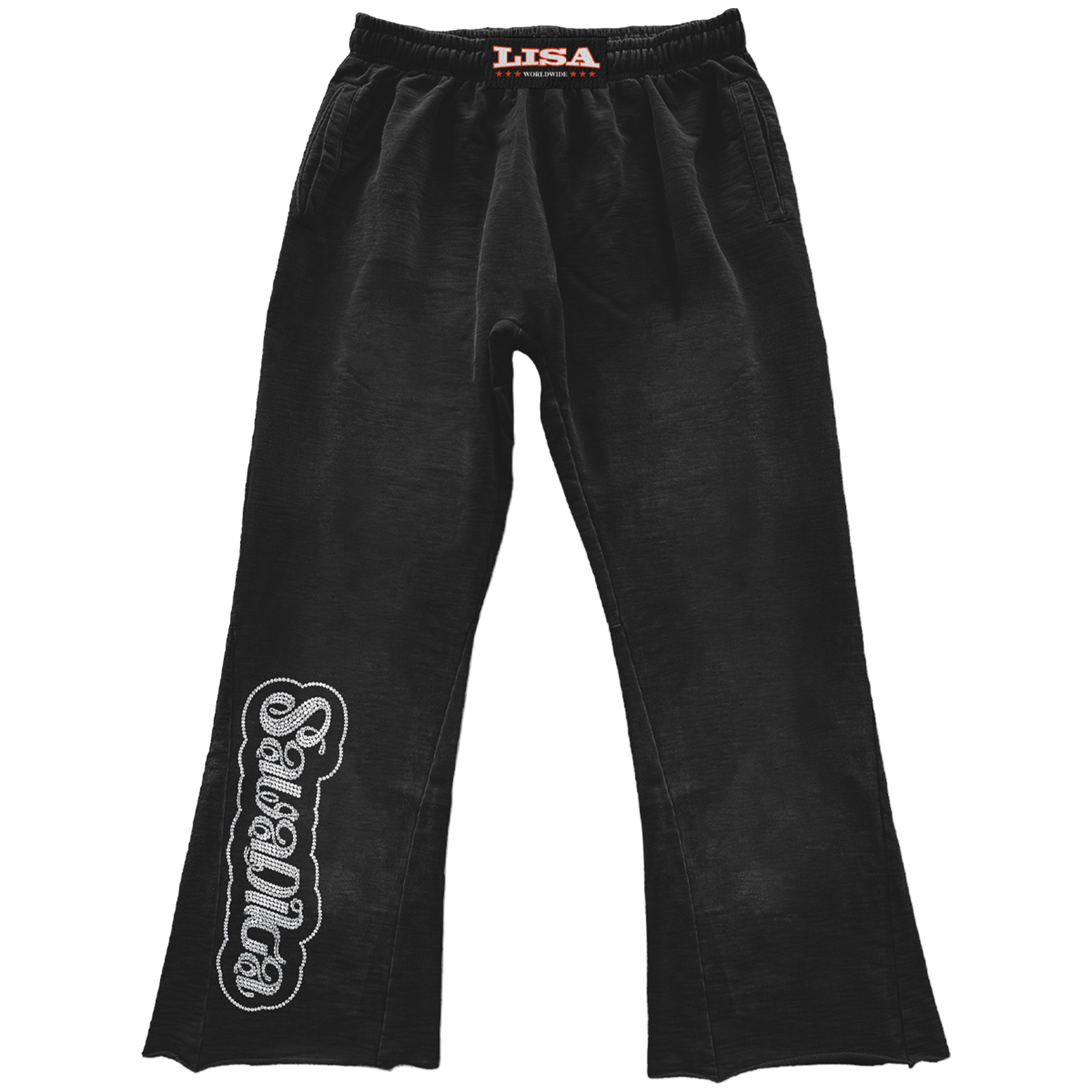 SAWADIKA FLARE LEG SWEATPANTS